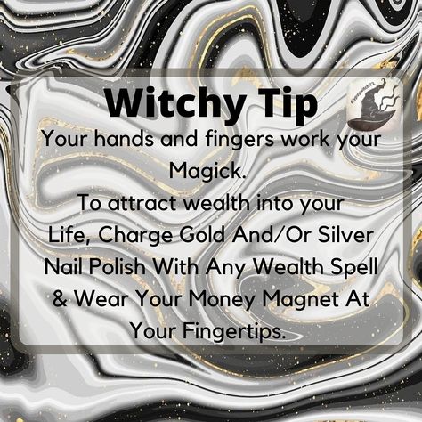 Pagan Nails, Witchy Makeup, Silver Nail Polish, Witch Supplies, Spiritual Stuff, Witching Hour, Spiritual Manifestation, Witch Stuff, Pagan Witchcraft