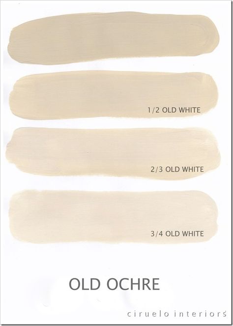 Old Ochre og Old White Annie Sloan Chalk Paint Colors, Annie Sloan Paint Colors, Anne Sloan, Annie Sloan Colors, Shades Of Cream, Chalk Paint Colors, Chalk Paint Ideas, Chalk Paint Projects, Cream Paint