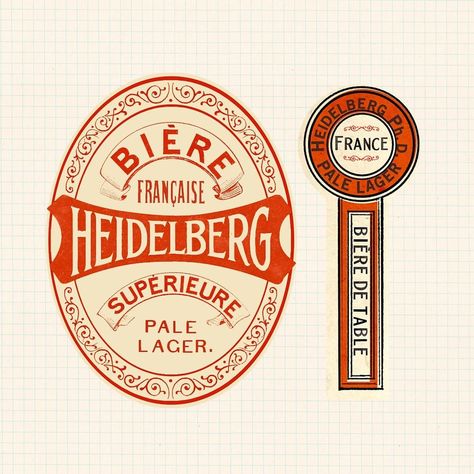 Annie Atkins on Instagram: “Bottle and cap labels drawn for Wes Anderson’s French Dispatch, in the style of a mid-century carefully designed but cheaply printed extra-…” Annie Atkins Design, Wes Anderson Logo Design, French Packaging, Wes Anderson Design, Vintage Label Design, Annie Atkins, Wine Bottle Logo, French Markets, Ornamental Motifs