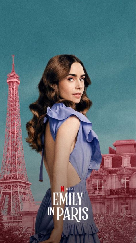 Emily In Paris Wallpaper, Lily Jane Collins, Paris Movie, Decor Shelves, Movies To Watch Teenagers, British Tv Series, Girly Movies, American Series, Great Movies To Watch