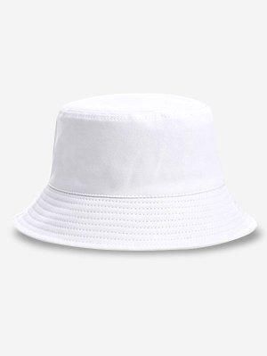 $9.99 USD Funky Accessories, White Bucket Hat, Black Hats, Cotton Bucket Hat, Bucket Hat White, Trendy Glasses, Hat Types, Bucket Hat Black, Bucket Hats