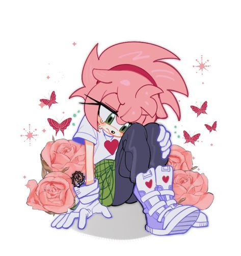 Cute Amy Rose Fanart, Fleetway X Amy, Fleetway Amy Rose, Amy Rose Fanart, Fleetway Sonic, Amy Rose Hedgehog, Rosy The Rascal, Shadow And Amy, Amy The Hedgehog