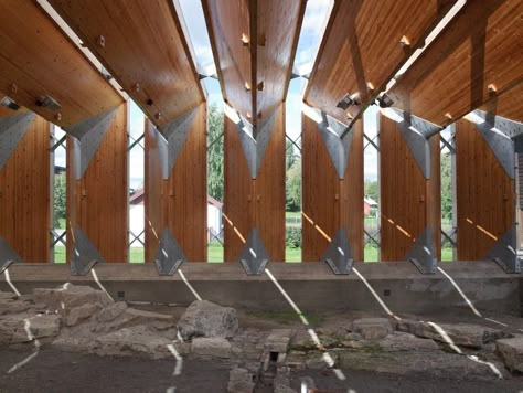 Hedmark Museum, Norwa Alvar Alto, Sverre Fehn, Park Project, Scandinavian Architecture, Shelter Design, Green School, Modular Structure, Heritage Center, The Architect