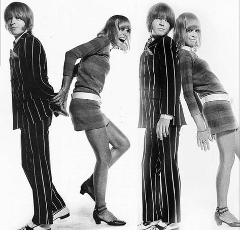 Brian Jones & Anita Pallenberg Anita Pallenberg Style, Brian Jones Rolling Stones, 60s Vogue, Anita Pallenberg, Brian Jones, She Walks In Beauty, Swinging Sixties, I'm With The Band, Keith Richards