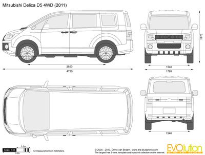 Mitsubishi Delica D5 4WD Cedia Mitsubishi, Delica Camper, Mitsubishi Celeste, Delica D5 Camper, Delica D5, Van Drawing, Mitsubishi Delica D5, Mitsubishi Minicab, Drawing Blueprints