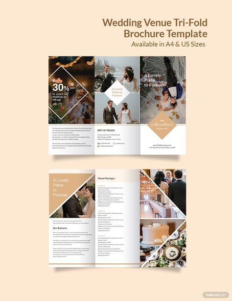 Wedding Packages Prices Design, Wedding Packages Template, Wedding Brochure Design Layout, Wedding Package Design, Event Planner Business Card Design, Wedding Brochure Design, Wedding Flyer Design, Church Brochures, Wedding Poster Design