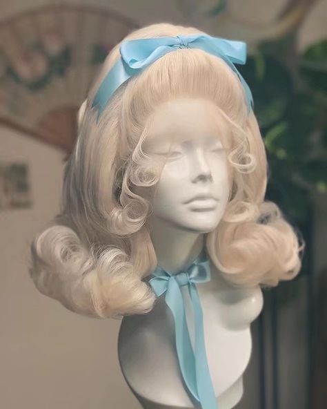 60s Babydoll, High Fashion Hair, Drag Wigs, Drag Make-up, Hair Reference, Mode Inspo, Dream Hair, Hairstyles For Women, Wig Styles