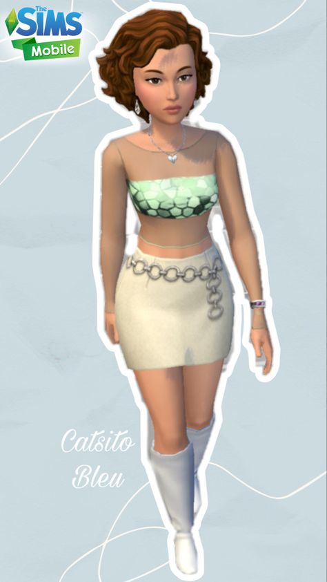 The Sims Mobile Sims Mobile Outfit Ideas, Sims Mobile Characters, The Sims Mobile, Sims Mobile, Easy Trendy Outfits, Sims Mods, The Sims, Barbie Clothes, Sims 4