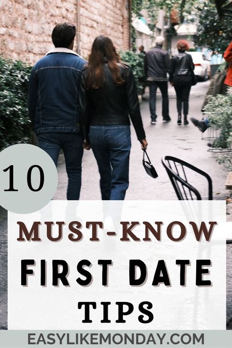 10 Must-Know First Date Tips. The ultimate list of first date dos and don't for a successful first date. First dates are nerve racking. Here's what to do on a first date and what not to do on a first date to get your date to like you. Includes how to prepare for a first date, first date tips, first date advice, first date dos and don'ts, and what to do on a first date to get your crush to like you. Everything you need to know before putting yourself out there for the first time! 1st Date Ideas, First Date Advice, Date Advice, Date Tips, Inexpensive Date, First Date Tips, Breakup Advice, Relationship Books, Dos And Don'ts