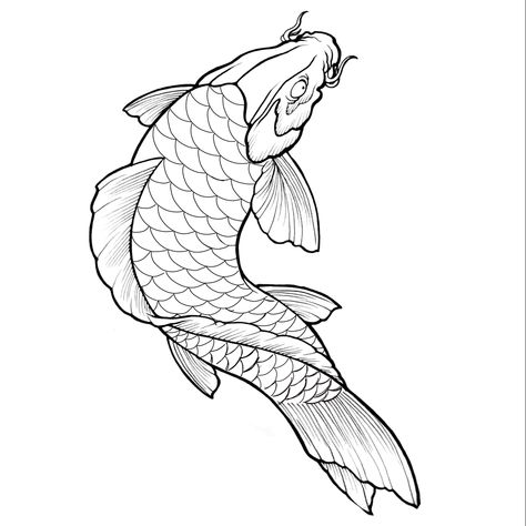 Tattoo Koi Fish, Arm Tattoos Lettering, Cute Deadpool, Tattoo Koi, Koi Tattoo Design, Tattoo Design Tattoo, Polynesian Tattoo Designs, Japan Tattoo Design, Koi Tattoo