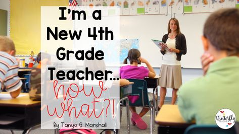 I'm A New 4th Grade Teacher: Now What?! | The Butterfly Teacher Teaching 4th Grade, Kids Learning Activities Preschool, Literacy Work Stations, 4th Grade Teacher, Classroom Management Elementary, The Golden Rule, 4th Grade Ela, Classroom Management Tips, Ela Teacher