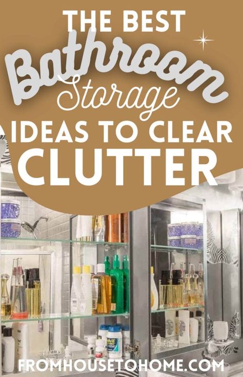 If you want a super organized bathroom, then you can't miss these bathroom organization ideas. Find 11 super functional bathroom storage hacks to make your bathroom area clutter-free. Countertop Bathroom Storage, Bathroom Moodboard, Clear Clutter, Bathroom Organization Ideas, Bathroom Organization Hacks, Kitchen Drawer Organizers, Bathroom Drawer Organization, Bathroom Storage Hacks, Bathroom Storage Ideas