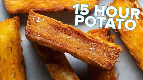 15 Hour Potato 15 Hour Potato Recipe, 24 Hour Potatoes, 15 Hour Potatoes, Potato Casseroles, Entree Ideas, Hobbit Food, Proper Tasty, Family Dinner Night, Sweat Treats