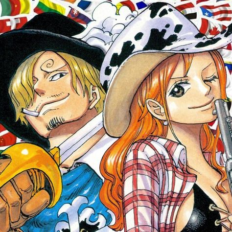 Nami X Sanji, Female Anime Characters, Sanji Nami, Animes Emo, One Piece Nami, Nami One Piece, One Piece Funny, One Peice Anime, Smart Women