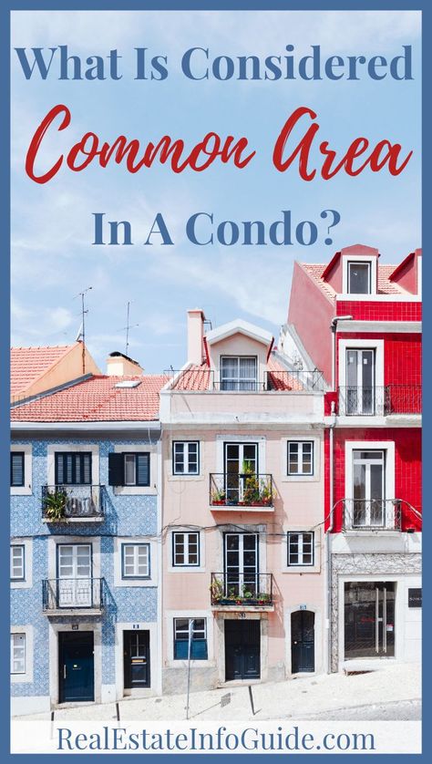 A condominium is a specific kind of ownership where, when you purchase a condo unit, you actually own the interior of your unit and an interest in all common areas. Common areas are all elements of the condominium development, which are not documented as being part of an individual unit. Click the link to read further exactly what is considered common areas of condos; including who can use them, who maintains it, if there are restrictions, and more.  #buyingacondofirsttime #firsttimecondoowner Portugal Destinations, Portugal Itinerary, Buying A Condo, Cheap Places To Travel, Quit Your Job, Buying Your First Home, Home Selling, Algarve Portugal, First Time Home Buyers