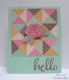 Quilted Cards, Patchwork Cards, Embroidered Cards, Quilt Cards, Scrappy Cards, Dsp Cards, Paper Quilt, Sewing Cards, Quilt Squares