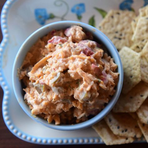 Jalapeno Pimento Cheese by Ree Drummond Jalapeno Pimento Cheese Recipe, Jalapeno Pimento Cheese, Pimento Cheese Recipe, Food Network Recipes Pioneer Woman, Pimento Cheese Dip, Ree Drummond Recipes, Pimento Cheese Recipes, Dairy Free Cream, Pimento Cheese