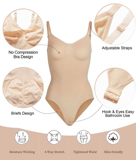 Snatched Waist, Shapewear Bodysuit, Body Shaper, Women's Shapewear, Body Shapers, Body Suit, Shapewear, For Free