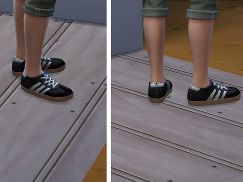 The Sims Resource: Adidas Samba by Dendysarus • Sims 4 Downloads Sims 4 Decades Challenge, Toddler Adidas, Cc Shoes, Samba Shoes, Sims 4 Cc Shoes, Sims 4 Cc Skin, Sims 4 Teen, Sims 4 Downloads, Sims Four