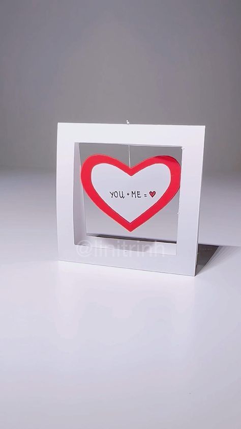 Boyfriend And Girlfriend Craft Ideas, Cute Diy Cards For Girlfriend, Diy Birthday Card For Boyfriend Creative Cute Ideas, How To Make Cute Gifts, Diy Crafts For Husband, Paper Diy For Boyfriend, Handmade Card For Girlfriend, Cute Small Paper Crafts, Origami For Friends