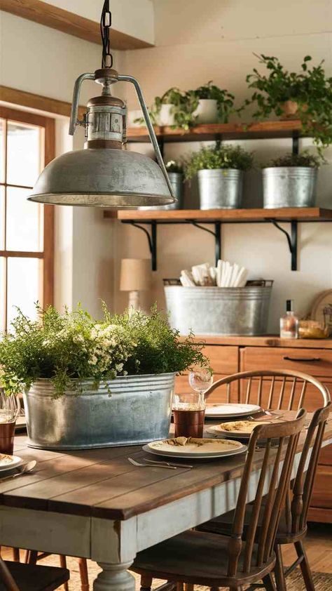 35 Attractive Farmhouse Dining Room Decor Ideas Farmhouse Dining Room Table Decor, Farmhouse Dining Room Decor Ideas, Farmhouse Dining Room Decor, Farmhouse Dining Benches, Country Kitchen Tables, Dining Room Decor Ideas, Cottage Dining Rooms, Farmhouse Dining Rooms Decor, Dining Room Table Decor