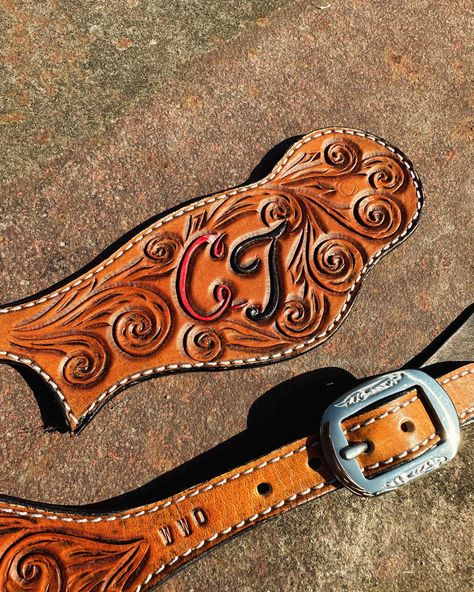 lookin for 8 Order your custom spur straps on the Etsy shop!! 20% off sale till Friday! #western #bull #bullriding #bullrider #spurs #spurstraps #leather #leatherworkingtools #leathergoods #leathertools #leathertooling #leatherwork #art #artofthecowgirl #artwork Spur Straps Western, Custom Spur Straps, Leatherworking Tools, Spur Straps, Bull Riders, Bull Riding, 20 Off Sale, Leather Work, Leather Tooling