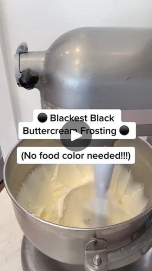 How to: make the blackest buttercream frosting. (Without food coloring!!!!!!) That means; no big mess, stained hands, mouths, or tabletops. #theblondewhobakes #cakedecorating #learnontiktok #tiktokpartner #food #foodtiktok #bake #black #blackfrosting #foodie #frosting #cakes #color #cake #wedding #fypシ゚ p #trending #viral #reels #recommendation #facebook #fyp #shorts #fbreel #reel2024 | The Blonde who Bakes | TimTaj · Summer Day Stained Hands, Black Frosting, Color Cake, Cake Fillings, Viral Reels, Cake Wedding, Buttercream Frosting, Food Coloring, Summer Day