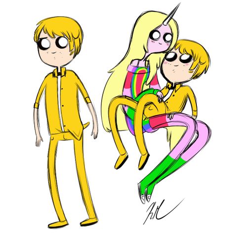 jake and lady rainicorn humanized Lady Rainicorn Costume, Jake And Lady Rainicorn, Lady Rainicorn, Jake Adventure Time, Nyan Cat, Adventure Time, Pluto The Dog, Halloween Costumes, Human