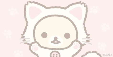 Korilakkuma Christmas, Korilakkuma Banner, Sanrio Banner, Kawaii Banner, Notion Library, Kawaii Phone, Cute Headers, Cat Icon, Cute Princess