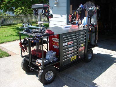 Welding Bench, Shielded Metal Arc Welding, Garage Atelier, Welding Shop, Welding Cart, Tool Cart, Diy Welding, Arc Welding, Welding Table