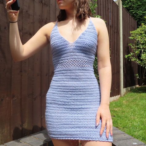 Look what I just found on Depop 🙌 https://depop.app.link/RZ5dNNO8obb Crochet Bodycon Dress Pattern, Crochet Bodycon Dress Pattern Free, Borderline Design, Bored List, Crochet Wardrobe, Bodycon Dress Pattern, Crochet Bodycon Dresses, Crochet Outfits, Crochet Tank Tops