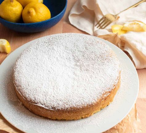 Lemon Olive Oil Cake Recipe (Gluten-Free / Dairy-Free) | JessOBSESSED Almond Olive Oil Cake, Oil Cake Recipe, Olive Oil Cake Recipe, Lemon Olive Oil Cake, Chocolate Chip Cupcakes, Easy Gluten Free Desserts, Lemon Olive Oil, Oil Cake, Olive Oil Cake