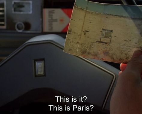 Paris Texas Film Quotes, Paris Texas Quotes, Paris Texas Cinematography, Paris Texas Aesthetic, Paris Texas Film, Texas Quotes, Movie Intro, Ocean Blvd, Movie Director