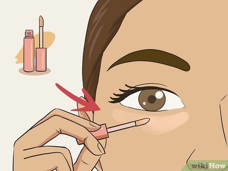 3 Ways to Conceal Dark Circles Under the Eyes - wikiHow Life Concealing Dark Circles Under Eyes, Cover Up Dark Circles Under Eyes, Orange Concealer, Japanese Straightening, Conceal Dark Circles, Dark Circles Under The Eyes, Under Eye Circles, Green Tea Bags, Vidal Sassoon