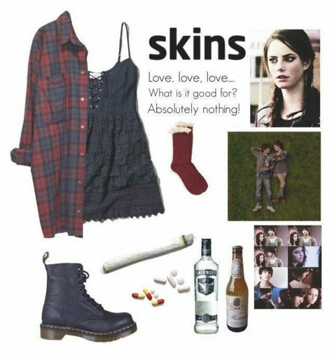 Effy Stonem Style, Effy Stonem, Outfits Polyvore, Alternative Outfits, Outfit Goals, Edgy Outfits, Mode Inspiration, Grunge Fashion, Grunge Outfits