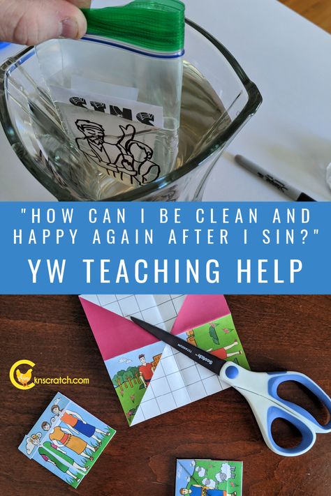 Lds Repentance Object Lesson, Baptism Pictures, Lds Yw, Disappearing Ink, Be Clean, Lds Primary, Simple Object, Church Activities, Happy Again