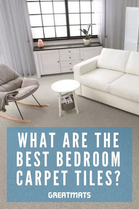 What are the best bedroom carpet tiles? blog from greatmats Tiles Design For Bedroom, Carpet Tiles Design, Basement Flooring Options, Best Bedroom, Kid's Bedroom, Basement Flooring, Types Of Carpet, House Tiles, Flooring Options