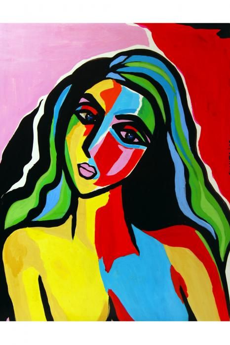 1000+ images about expressive colour portrait on Pinterest | Henri ... Fauvist Portraits, Fauvism Painting, Fauvist Art, Colour Portrait, Painting Ideas Easy, Painting Styles, Year 7, Fauvism, Colorful Portrait