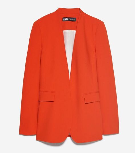 Zara V-Neck Blazer Chic Work Outfit, Blazer Zara, Body Con Dress Outfit, 2020 Fashion Trends, Spring Fashion Trends, Clothing Hacks, Warm Coat, Winter Fashion Outfits, Office Outfits