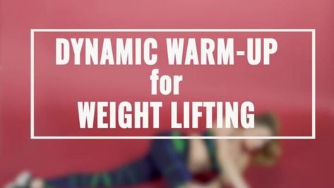 The Dynamic Warm-Up for Weight Lifting to Do Before Your Workout Warm Up Before Weight Lifting, Active Stretches, Active Stretching, Lunge Variations, Dynamic Warm Up, Warm Up Routine, Nutrition Motivation, Lifting Workouts, Weight Lifting Workouts