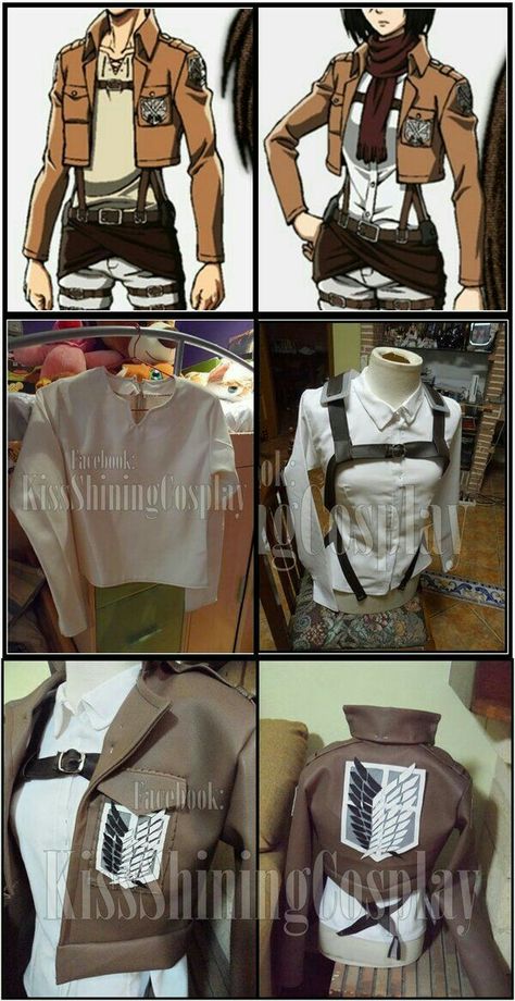 Attack On Titan Costume, Mikasa Cosplay, Aot Cosplay, Super Hero Shirts, Compression Shirts, Geek Clothes, Snk Cosplay, Eren And Mikasa, Epic Cosplay