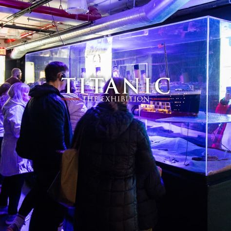 Titanic Exhibition, Event Producer, Waterfall Hikes, The Titanic, Step Back, The Exhibition, Riveting, Back In Time, History Books