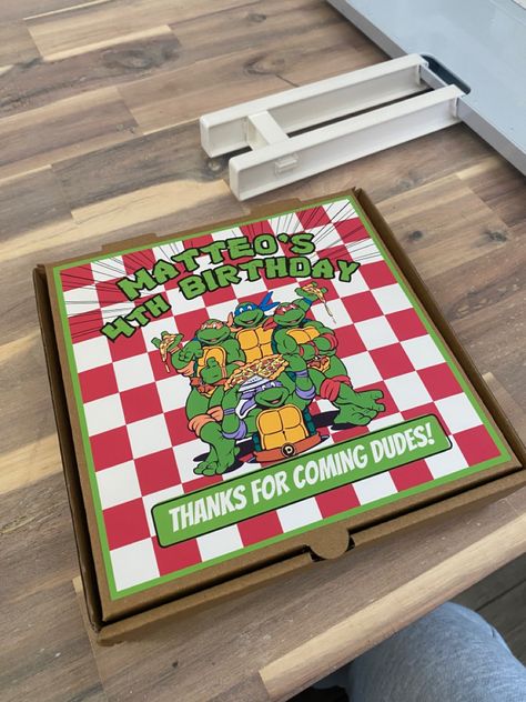 Teen Age Mutant Ninja Turtle Birthday Party Pizza Box, TMNT, Ninja Turtles Birthday Party Decor, Goodie Bag Pizza Party Ninja Turtle Pizza Box Printable Free, Ninja Turtles Pizza Box Printable, Ninja Turtles Goody Bag Ideas, Ninja Turtles Birthday Party Invitations, Tmnt Pizza Box Printable, Teenage Mutant Ninja Turtle Party Decorations, Ninja Turtles Birthday Party Ideas Girl, Ninja Turtle Goodie Bag Ideas, Girl Ninja Turtle Party