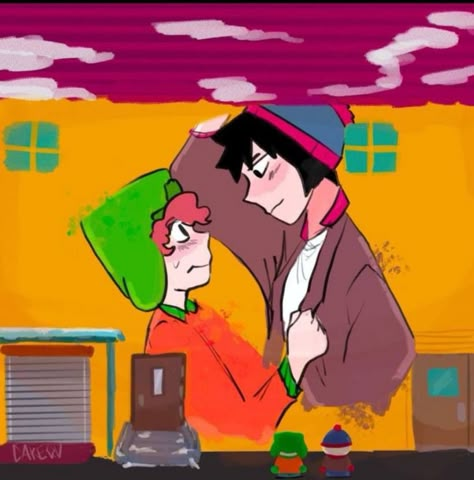 #KyleBroflovski #StanMarsh #Fanart #SouthPark : credits: @stylesouthpark(twt) Marsh Aesthetic, Shout Park, Kyle South Park, Camp Buddy, Style South Park, South Park Memes, Kyle Broflovski, South Park Funny, South Park Characters