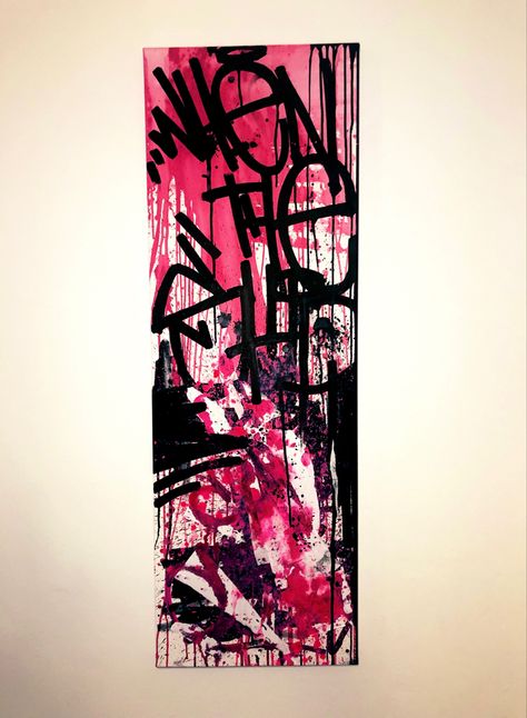 Graffiti Style Painting, Grunge Abstract Art, Graffiti Artwork Inspiration, Two Canvas Art, Music Exhibition, Abstract Graffiti Art, Graffiti Canvas Art, Art Alevel, Graffiti Artwork