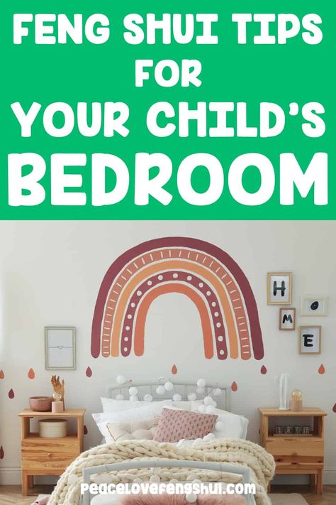 Feng Shui Kids Bedroom, Kids Bedroom Wall Color, Bed Feng Shui, Small Toddler Bedroom, Feng Shui Layout, Feng Shui Bedroom Layout, Bedroom Feng Shui, Bedroom Layout Design, Room Feng Shui