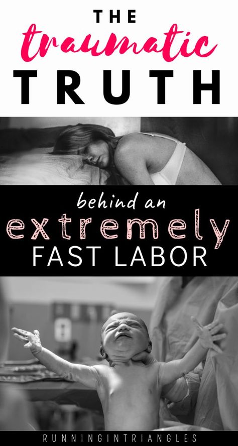 A labor that lasts less than 3 hours from start until finish is considered precipitous or rapid labor and it can create a traumatic experience for many women.  #laboranddelivery #pregnancy #postpartum #childbirth #labor #stagesoflabor #fastlabor #ptsd Labor Tips, Newborn Sleep Schedule, Prepare For Labor, Delivering A Baby, Mommy Tips, Health Blogger, Natural Pregnancy, Health Talk, Labor Delivery