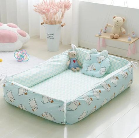 Bed For Baby, Infant Lounger, Infant Bed, Happy And Content, Stroller Footmuff, Infant Crib, Portable Bed, Sleep Environment, Baby Lounger