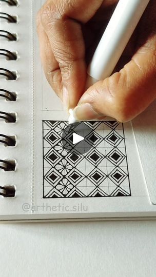 10K views · 465 reactions | Mandala Tutorial ✨🖤 | Easy Zentangle patterns✨🖤🌟

#zentangle #fyp #arttutorial #zentangleart #explore | By arthetic.siluFacebook Zentangle Patterns Step By Step, Patterns Zentangle, Mandala Tutorial, Easy Zentangle Patterns, Doodling Art, Easy Zentangle, Zentangle Tutorial, Zen Tangle, 10k Views