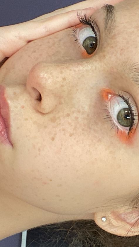 Make Up Inspo, A Woman, Make Up, Orange, Makeup